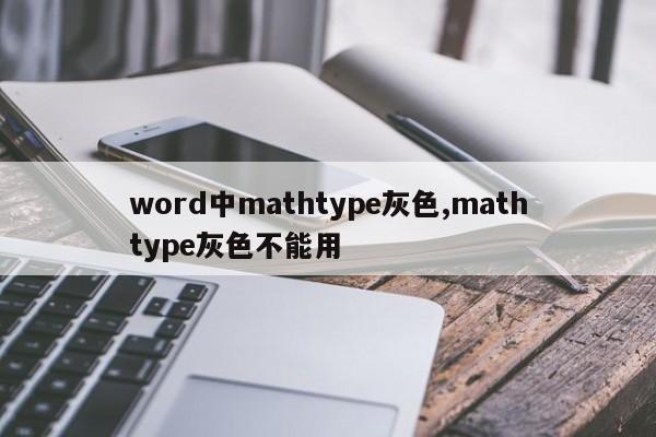 word中mathtype灰色,mathtype灰色不能用