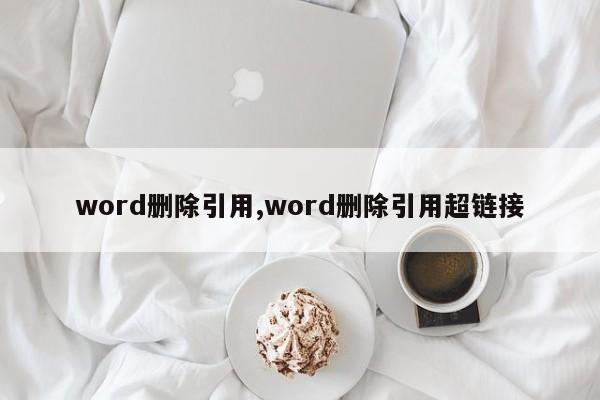 word删除引用,word删除引用超链接