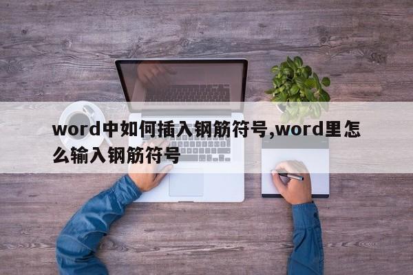 word中如何插入钢筋符号,word里怎么输入钢筋符号