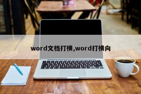 word文档打横,word打横向