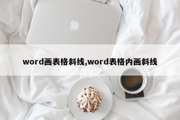 word画表格斜线,word表格内画斜线