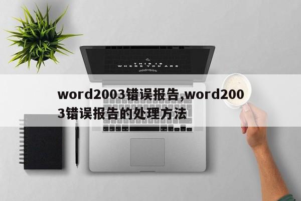 word2003错误报告,word2003错误报告的处理方法