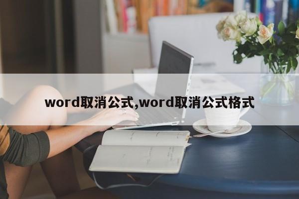 word取消公式,word取消公式格式