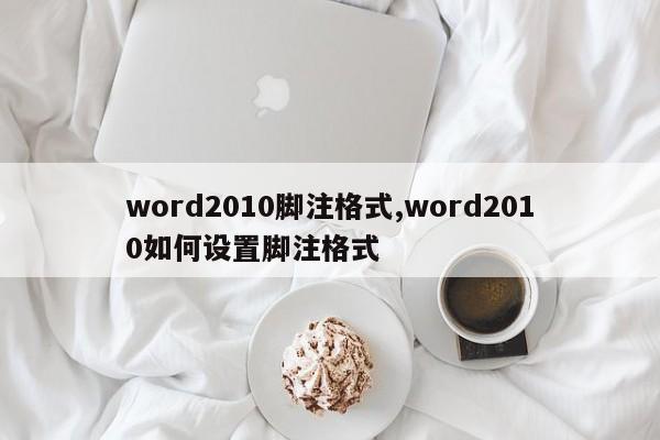 word2010脚注格式,word2010如何设置脚注格式