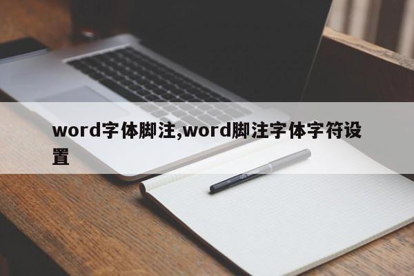 word字体脚注,word脚注字体字符设置